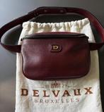 Delvaux heuptasje, Handtassen en Accessoires, Tassen | Schoudertassen, Ophalen, Zo goed als nieuw, Rood