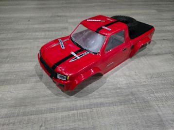 Trx4 sport body 1/10 crawler 313mm rood met lichten beschikbaar voor biedingen