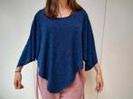 korte poncho, Kleding | Dames, Truien en Vesten, Elki, Ophalen of Verzenden, Nieuw, Blauw