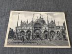 oude postkaart Venetië San Marco, Verzamelen, Postkaarten | Buitenland, Ophalen of Verzenden, 1920 tot 1940, Ongelopen, Italië