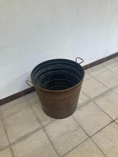 houtmand, Huis en Inrichting, Woonaccessoires | Schalen en Manden, Gebruikt, Mand, Rond, Overige materialen, Ophalen