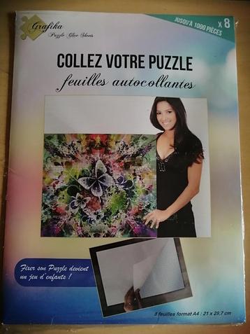 NOUVEAU : Feuilles autocollantes GRAFIKA pour puzzles beschikbaar voor biedingen
