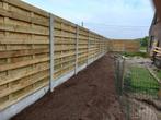 Hekwerk van hout en beton, Tuin en Terras, Gras en Kunstgras, Ophalen of Verzenden, Zo goed als nieuw