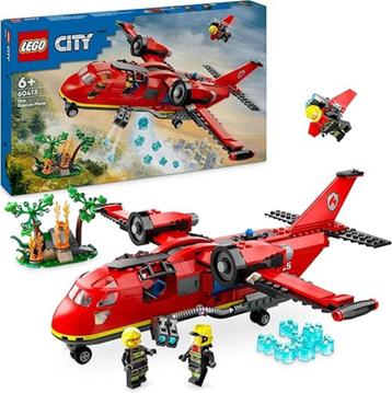 Avion des pompiers LEGO 60413 City - LIVRAISON RAPIDE ET GRA, Envoi, Neuf, Ensemble complet, Lego