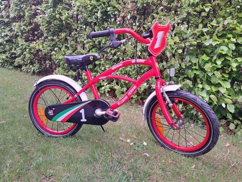 Coole kinderfiets, Fietsen en Brommers, Fietsen | Kinderfietsjes, Zo goed als nieuw, 16 tot 20 inch, Ophalen