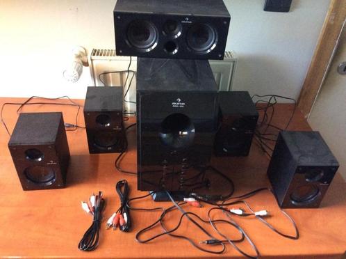 Auana Areal 525: 5.1-surround-systeem, Audio, Tv en Foto, Home Cinema-sets, Gebruikt, Overige spelers, 5.1-systeem, 70 watt of meer
