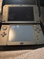 New Nintendo 3DS XL, Games en Spelcomputers, Spelcomputers | Nintendo 2DS en 3DS, Zwart, Ophalen of Verzenden, Met beschermhoes of tas