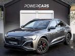 Audi Q8 e-tron Sportback 55 | S line | Pano | Laser | ACC, Auto's, Audi, Automaat, Gebruikt, Zwart, Parkeersensor