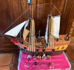 Bateau pirate Playmobile avec 5 poupées et accessoires., Enlèvement ou Envoi, Utilisé, Playmobil en vrac