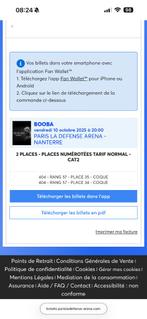 places de concert, Tickets en Kaartjes, Concerten | Overige, Twee personen, Oktober