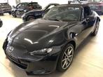 Mazda MX-5 2.0i 184pk met recaro alcantara sportzetels, Zwart, Cabriolet, Zwart, 184 pk