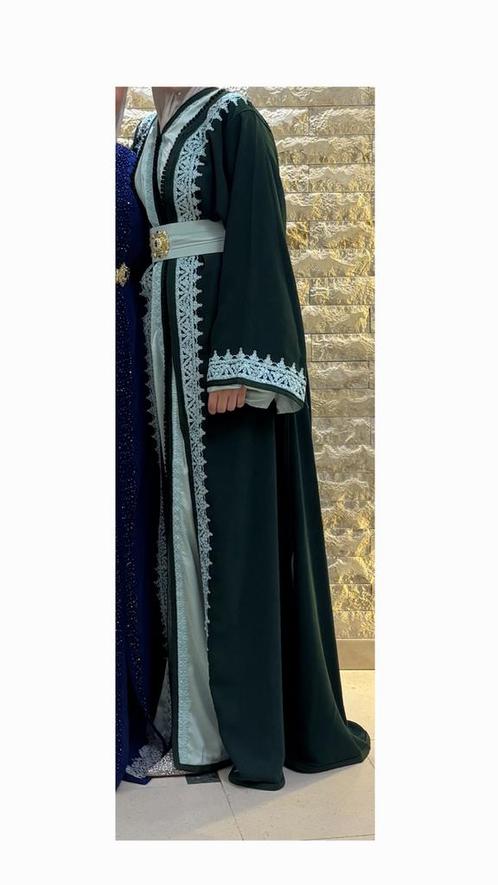 Elegante Groene Takchita, Kleding | Dames, Gelegenheidskleding, Zo goed als nieuw, Ophalen