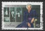 Canada 1994 - Yvert 1352 - Jeanne Sauve (ST), Postzegels en Munten, Postzegels | Amerika, Verzenden, Gestempeld