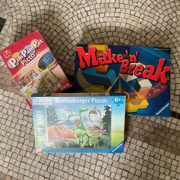 2 spelletjes en 1 puzzel beschikbaar voor biedingen