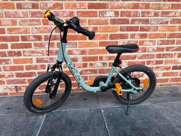 Kinderfiets 14”inch 2-in-1 fiets/loopfiets lichtgewicht, Enlèvement, Comme neuf, Moins de 16 pouces, B-Twin