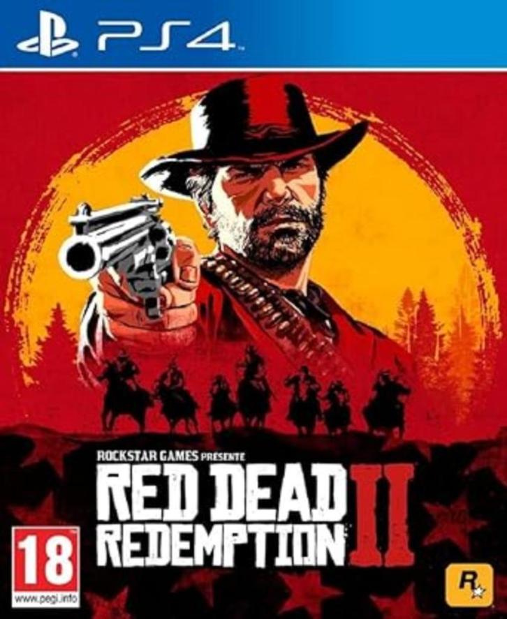 Red Dead Redemption 2 PS4 GRATIS LEVERING, Games en Spelcomputers, Games | Sony PlayStation 4, Nieuw, Avontuur en Actie, 3 spelers of meer