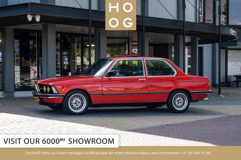 BMW 3-serie 323i E21 (bj 1981), Auto's, Oldtimers, Bedrijf, Te koop, BMW, Benzine, Coupé, 2 deurs, Handgeschakeld, Rood, Grijs