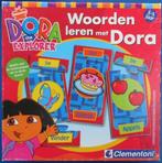 Woorden leren met Dora Clementoni 3 - 5 jaar 36 kaarten, Découverte, Utilisé, Envoi