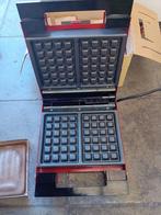 Tefal wafelijzer, Ophalen of Verzenden, Uitneembare platen, Zo goed als nieuw