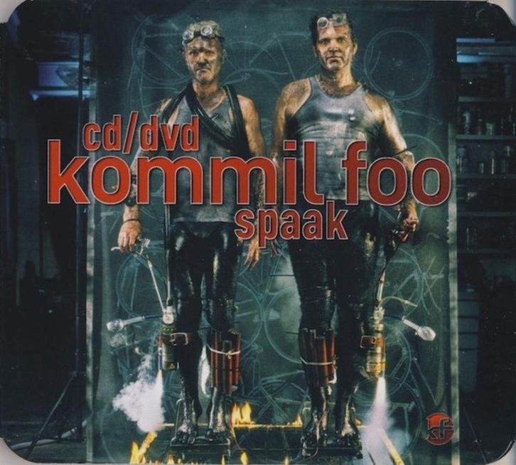 1618 - KOMMIL FOO - SPAAK - 1CD/DVD - DIGIBOOK - NIEUW, Cd's en Dvd's, Cd's | Nederlandstalig, Nieuw in verpakking, Overige genres