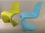 Junior Verner Panton 2 stuks, Huis en Inrichting, Stoelen, Ophalen, Gebruikt, Twee