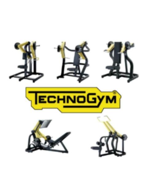 Technogym Pure Strength Set | Krachtset | 5 Machines | LEASE, Sport en Fitness, Fitnessmaterialen, Gebruikt, Armen, Benen, Borst