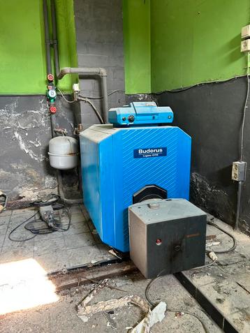 Buderus logano g115, Doe-het-zelf en Bouw, Chauffageketels en Boilers, Ophalen, Gebruikt