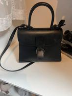Delvaux Brillant full black, Handtassen en Accessoires, Tassen | Damestassen, Verzenden, Gebruikt, Zwart, Handtas