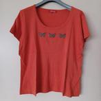 Paprika t-shirt met vlindertjes maat 5., Kleding | Dames, Ophalen of Verzenden, Zo goed als nieuw, Oranje