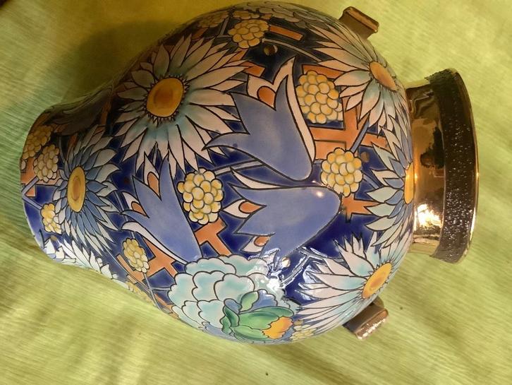 Vase Boch Keramis de Raymond Chevalier circa 1925, Antiek en Kunst, Antiek | Keramiek en Aardewerk, Ophalen of Verzenden