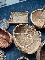 Lot rieten manden etc., Huis en Inrichting, Ophalen, Zo goed als nieuw
