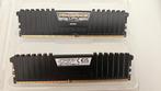 Corsair Vengeance LPX 2x8 GB DDR4-kit CMK16GX4M2B 3200C1, Computers en Software, RAM geheugen, Gebruikt, DDR4, Ophalen of Verzenden
