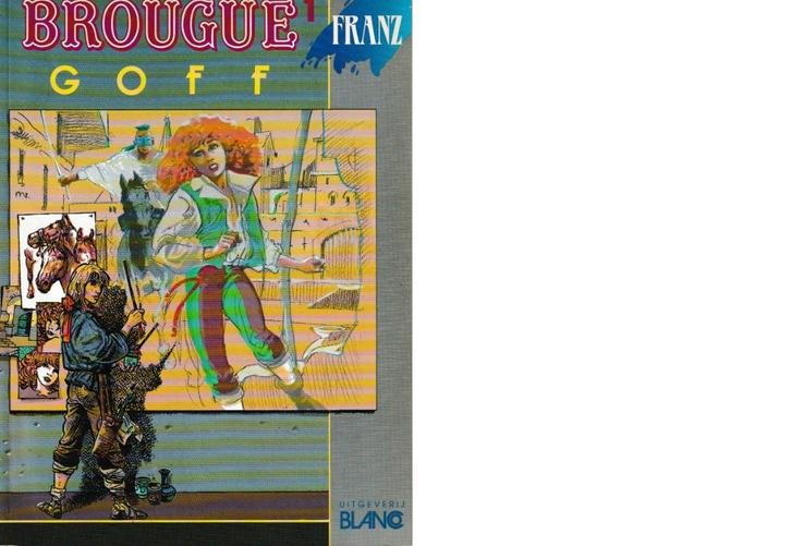 Drie strips Brougue - volledige reeks., Boeken, Stripverhalen, Verzenden