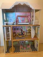 Poppenhuis Kaylee Kidkraft + 4 haba little friends, Ophalen, Zo goed als nieuw, Poppenhuis