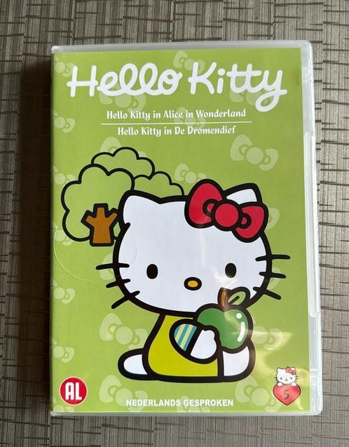 DVD Hello Kitty in “Alice in Wonderland” & “de Dromendief”, Cd's en Dvd's, Dvd's | Kinderen en Jeugd, Zo goed als nieuw, Film