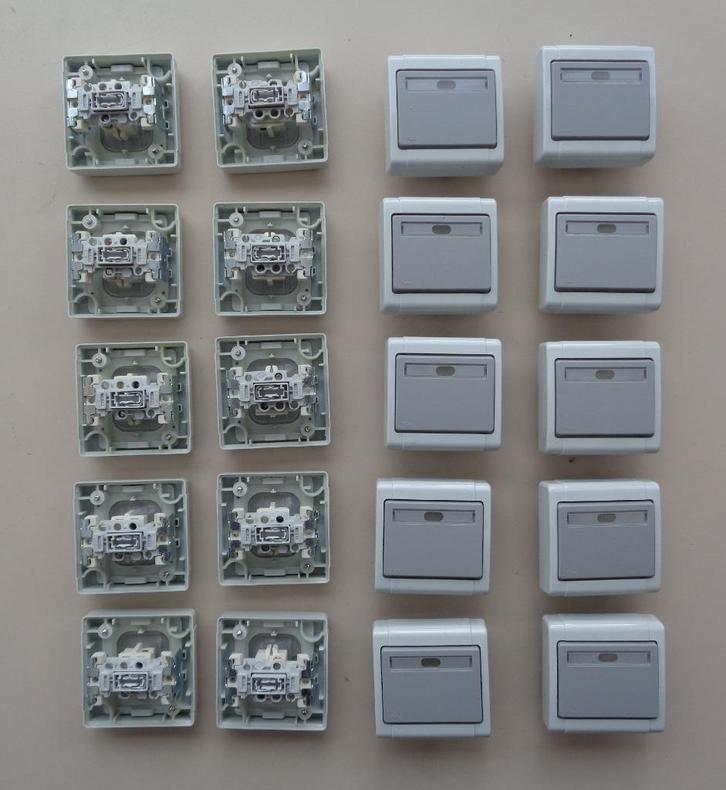 Niko Hydro 55, Doe-het-zelf en Bouw, Elektriciteit en Kabels, Schakelaar, Ophalen of Verzenden