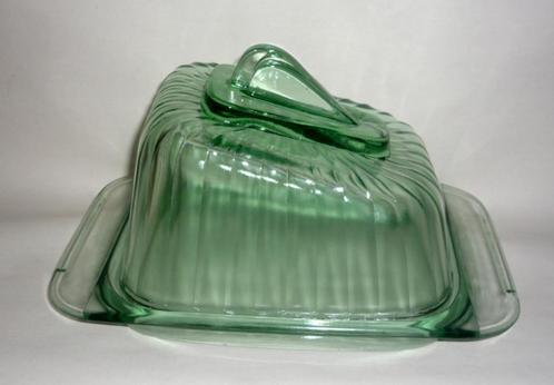 GLASFABRIEK LEERDAM KAASSTOLP MODEL NEERLANDIA CA 1945, Antiek en Kunst, Antiek | Glaswerk en Kristal, Ophalen of Verzenden