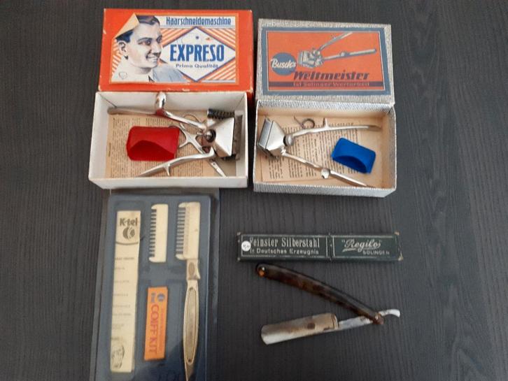 matériel de coiffeur rétro, Articles professionnels, Articles professionnels Autre, Enlèvement