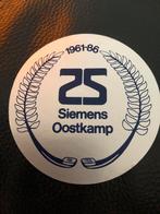 Sticker 25 jaar Siemens Oostkamp, Verzamelen, Stickers, Ophalen of Verzenden, Nieuw, Bedrijf of Vereniging