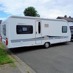 Caravan Hobby De Luxe 560 CFE (2012), Caravans en Kamperen, Caravans, 90 kg, Rondzit, Hobby, Frans bed