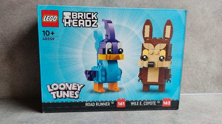 lego brickheadz 40559 road runner & wile e coyote, Kinderen en Baby's, Speelgoed | Duplo en Lego, Nieuw, Lego, Complete set, Ophalen of Verzenden