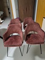Stoelen met stoffen bekleding, Ophalen, Zo goed als nieuw, Bruin
