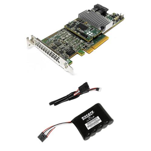 LSI MegaRAID SAS 9361-8i 8-Port 12Gb/s PCIe x8 RAID Controll, Computers en Software, Netwerkkaarten, Gebruikt, Intern, Ophalen of Verzenden