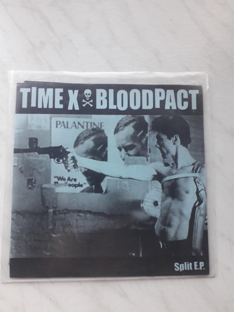 Bloodpact / Time X (split 7") hardcore, Ophalen of Verzenden