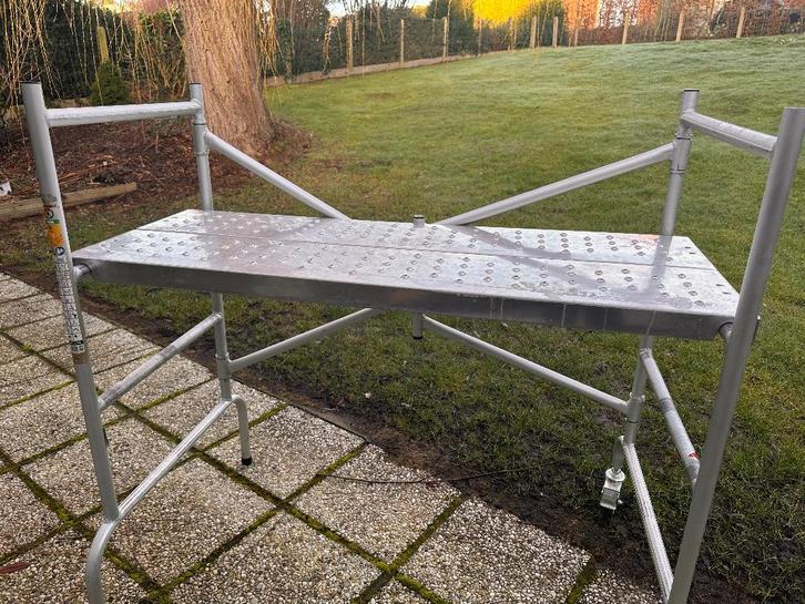 steiger, Doe-het-zelf en Bouw, Steigers, Gebruikt, Rolsteiger of Kamersteiger, 2 tot 5 meter, Ophalen