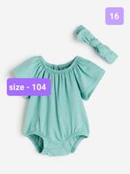 Body avec bandeau - en 3 couleurs, Enfants & Bébés, Vêtements enfant | Taille 104, Neuf, Enlèvement ou Envoi, Autres types, H&m