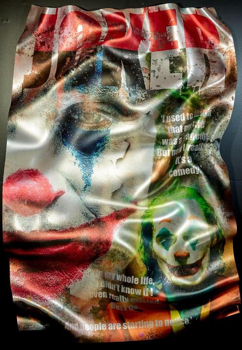 Joker Magazine Cover Floyd Douglas, Antiek en Kunst, Kunst | Schilderijen | Modern, Ophalen of Verzenden