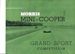 MORRIS MINI COOPER GRAND SPORT, Boeken, Verzenden, Zo goed als nieuw, Overige merken
