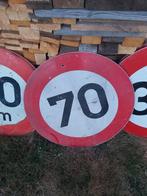 Vintage verkeersborden, Ophalen