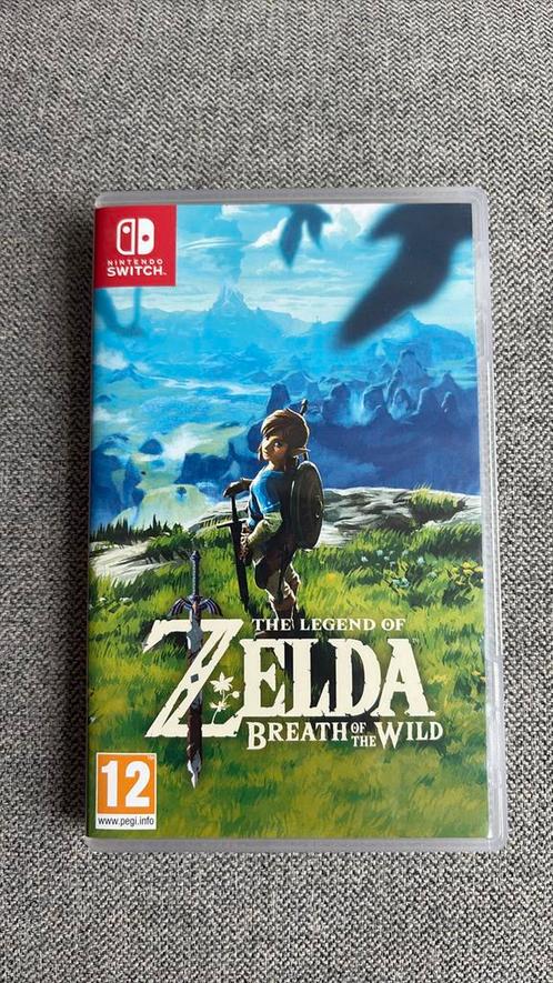 The Legend of Zelda: Breath of the Wild, Games en Spelcomputers, Games | Nintendo Switch, Zo goed als nieuw, Overige genres, Vanaf 12 jaar